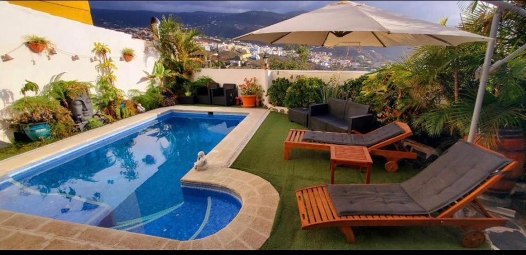 דירות איקוד דה לוס וינוס Pintadera House Caracola מראה חיצוני תמונה